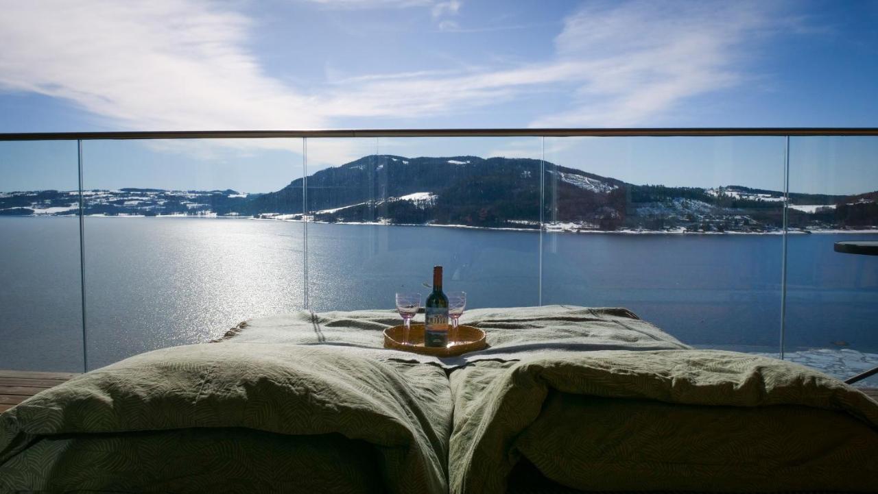 Mjos Tower Suite - Lovely Lake View Brumunddal Zewnętrze zdjęcie